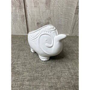 Elephant Festival Sponge Scrubby Holder for Kitchen Sink w/ Scrubby White